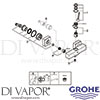 Grohe 23665000 Mixer Spare Diagram
