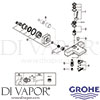 Grohe 23666000 Mixer Spare Diagram