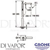 Grohe 23667000 Mixer Spare Diagram