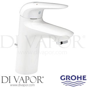 Grohe 23707LS3 Eurostyle Moon White / Chrome Single-Lever Basin Mixer (1/2 Inch) S-Size Spare Parts