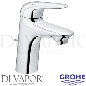 Grohe 23709003 Eurostyle Chrome Single-Lever Basin Mixer (1/2 Inch) S-Size Tap Spare Parts