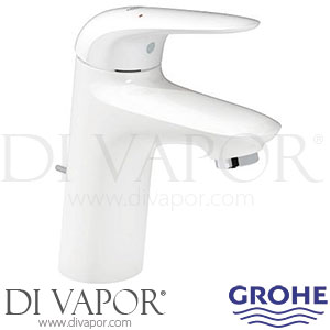 Grohe 23709LS3 Eurostyle Moon White / Chrome Single-Lever Basin Mixer (1/2 Inch) S-Size Tap Spare Parts