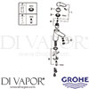 Grohe 23715003 Mixer Spare Diagram