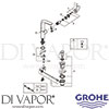 Grohe 23718LS3 Mixer Spare Diagram