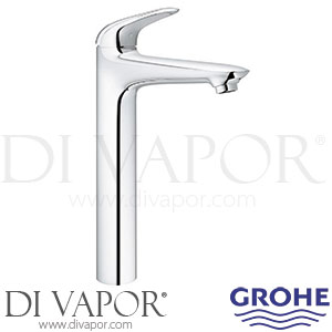 Grohe 23719003 Eurostyle Chrome Single-Lever Basin Mixer (1/2 Inch) XL-Size Tap Spare Parts