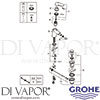 Grohe 23720003 Mixer Spare Diagram