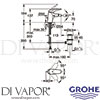 Grohe 23720LS3 Mixer Spare Diagram
