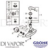 Grohe 23722003 Mixer Spare Diagram