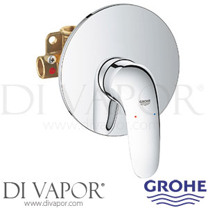 Grohe 23725003 Eurostyle Single-Lever Shower Mixer (1/2 Inch) Spare Parts