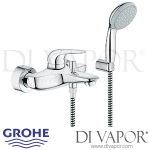 Grohe 23729003 Eurostyle Single-Lever Bath Mixer (1/2 Inch) Spare Parts