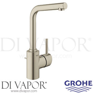 Grohe 23737EN1 Concetto Brushed Nickel Single Lever L-Size Tap Spare Parts