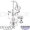 Grohe 23741DC1 Spare Diagram