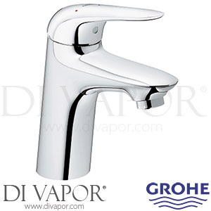 Grohe 23748001 Wave Single-Lever Basin Mixer (1/2 Inch) S-Size Spare Parts