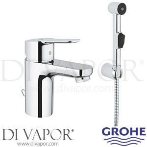 Grohe BauEdge Single Lever Basin Mixer (1/2 Inch) S-Size - 02/17 - Tap Spare Parts 23757000 GEN1