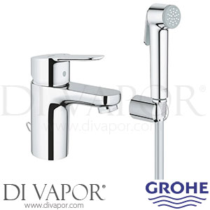 Grohe 23757000 BauEdge Single Lever Basin Mixer (1/2 Inch) S-Size Tap Spare Parts