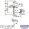 Grohe 23759000 Mixer Spare Diagram