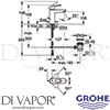 Grohe 23762000 Mixer Spare Diagram