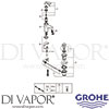 Grohe 23765000 Mixer Spare Tech Diagram