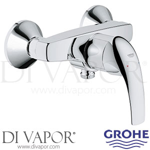 Grohe 23767000 Start Curve Single-Lever Shower Mixer (1/2 Inch) Spare Parts