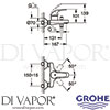 Grohe 23768000 Mixer Spare Diagram