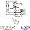 Grohe 23769000 Mixer Spare Diagram