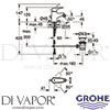 Grohe 23770000 Mixer Spare Diagram