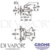 Grohe 23772000 Mixer Spare Diagram
