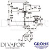 Grohe 23774000 Mixer Spare Diagram