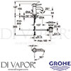 Grohe 23782000 Mixer Spare Diagram