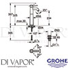 Grohe 23784000 Mixer Spare Diagram