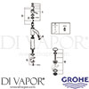 Grohe 23784000 Mixer Spare Tech Diagram
