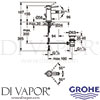 Grohe 23785000 Mixer Spare Diagram