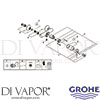 Grohe 23786000 Mixer Spare Tech Diagram