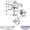 Grohe 23791001 Mixer Spare Diagram