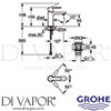 Grohe 23791DC1 Mixer Spare Diagram