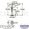 Grohe 23792DC1 GEN2 Mixer Spare Diagram