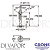 Grohe 23792DC1 Mixer Spare Diagram