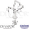Grohe 23792DC1 Mixer Spare Tech Diagram