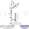 Grohe 23811000 Mixer Spare Tech Diagram