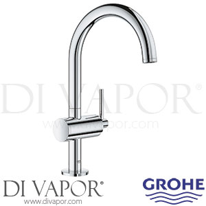 Grohe 23828003 Atrio Single Lever Basin Mixer L-Size Chrome Tap Spare Parts