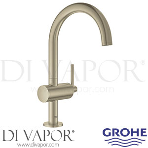 Grohe 23828EN3 Atrio Single Lever Basin Mixer L-Size Brushed Nickel Tap Spare Parts
