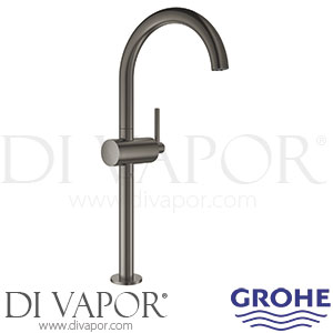 Grohe 23834AL3 Atrio Single Lever Basin Mixer XL-Size Brushed Hard Graphite Tap Spare Parts