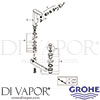 Grohe 23851003 Mixer Spare Diagram