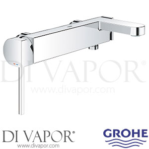 Grohe 23875003 Plus Single-Lever Bath Shower Mixer (3/4 Inch) Spare Parts
