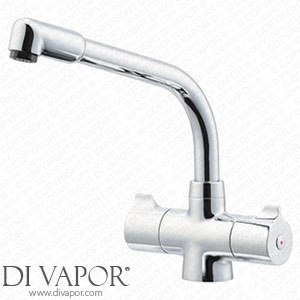 Wickes Dual Handle Mono Kitchen Tap - Chrome - 238811 Spare Parts