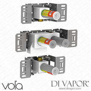 Vola One-Handle Build-In Mixer for High Flow, with Diverter (2400) Spare Parts