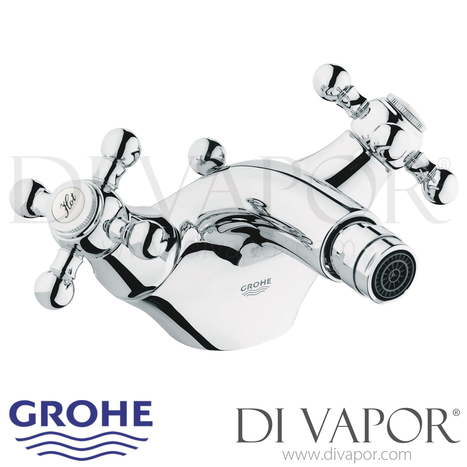 Grohe 24003000 Sinfonia Chrome Bidet Mixer Spare Parts