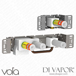 Vola One-Handle Build-In Mixer for High Flow, with Diverter (2400F) Spare Parts