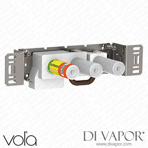 Vola One-Handle Build-In Mixer for High Flow, with Diverter, with One Fixed Outlet Socket (2400NV) Spare Parts