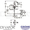Grohe 24026000 Mixer Spare Diagram